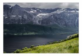 Fjordlandschaft bei Naustal