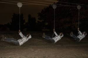 Schaukeln in der Nacht