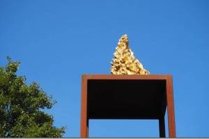 Der goldene Kohlebrocken am Piesberg