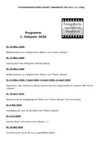 thumbnail of Programm 1. Halbjahr 2020 2.0