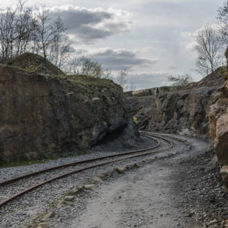Auf dem Rundwanderweg am Piesberg Auf dem Rundwanderweg am Piesberg